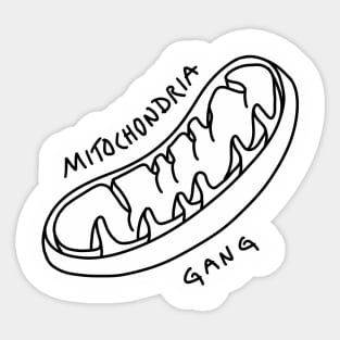 Mitochondria Gang Sticker